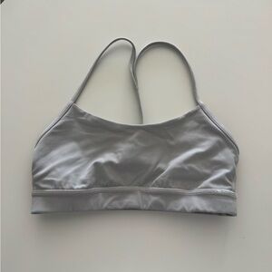 Women's Gray Flo Y Sports Bra